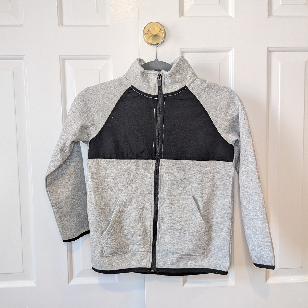 PRIMARK‎ Zip Up Sweater Youth SIZE 9-10 Gray